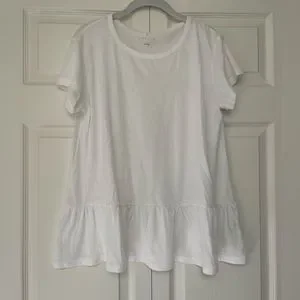 Caslon peplum tee sales